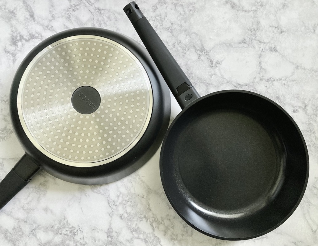 Zavor Noir 7-Pc. Cast Aluminum Cookware Set with Removable Handles
