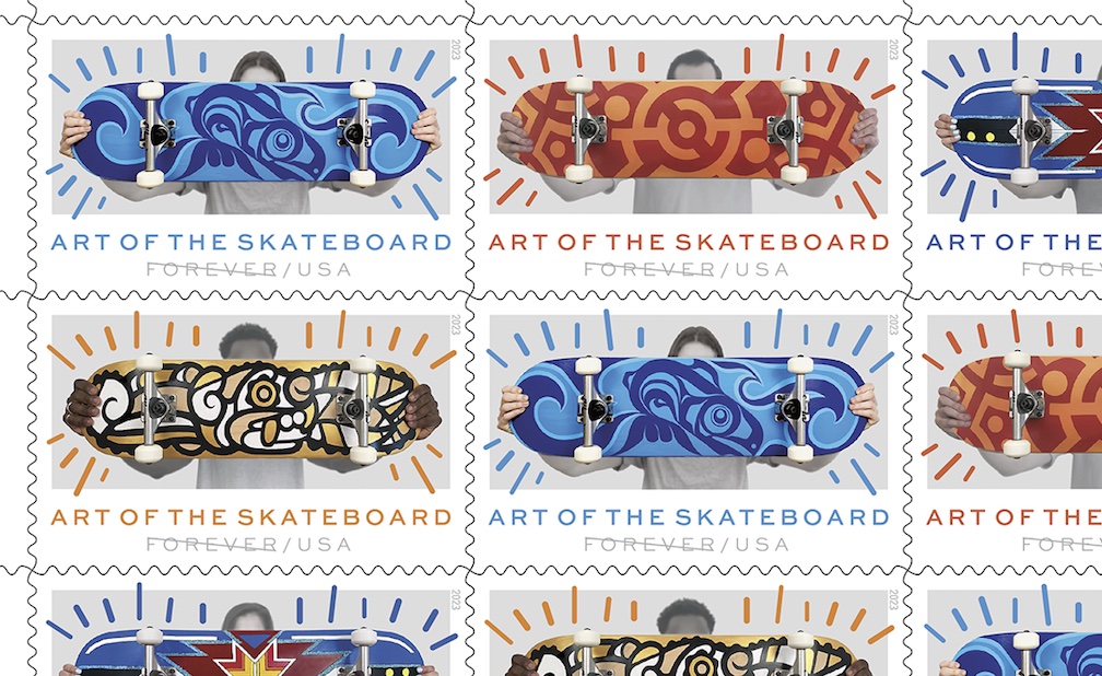Skateboarding Postage Stamps Coming From the U.S.P.S.